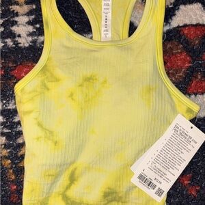 Lululemon Dimond dye ebb to street razor back tank